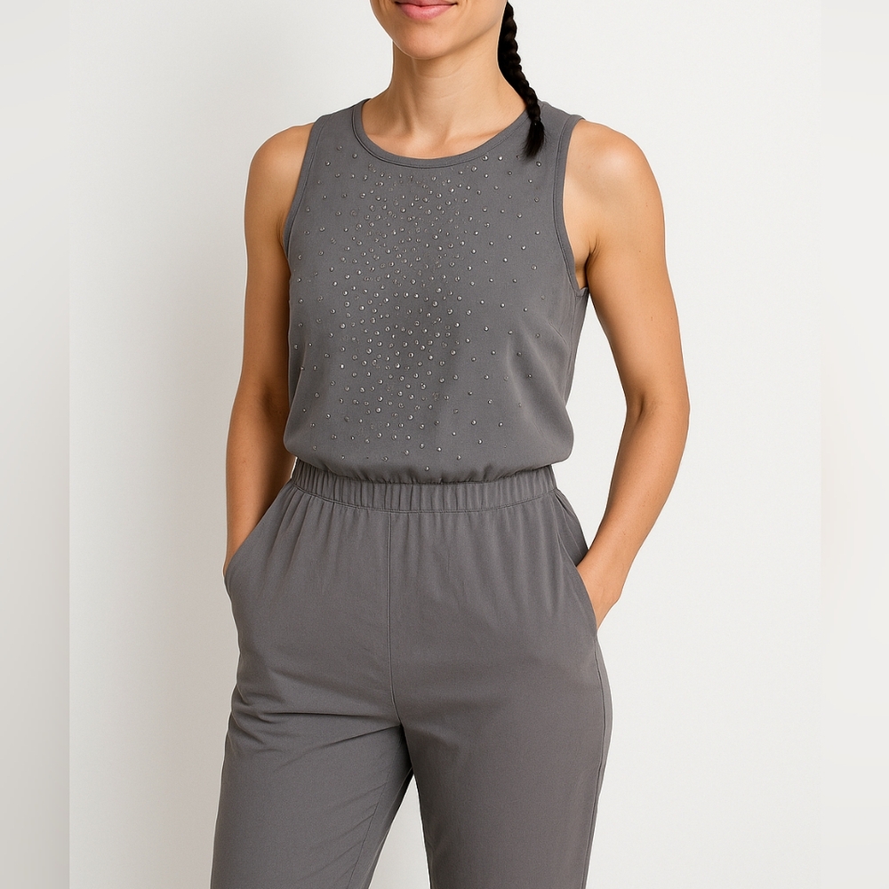 Armani Exchange Studded Jumpsuit